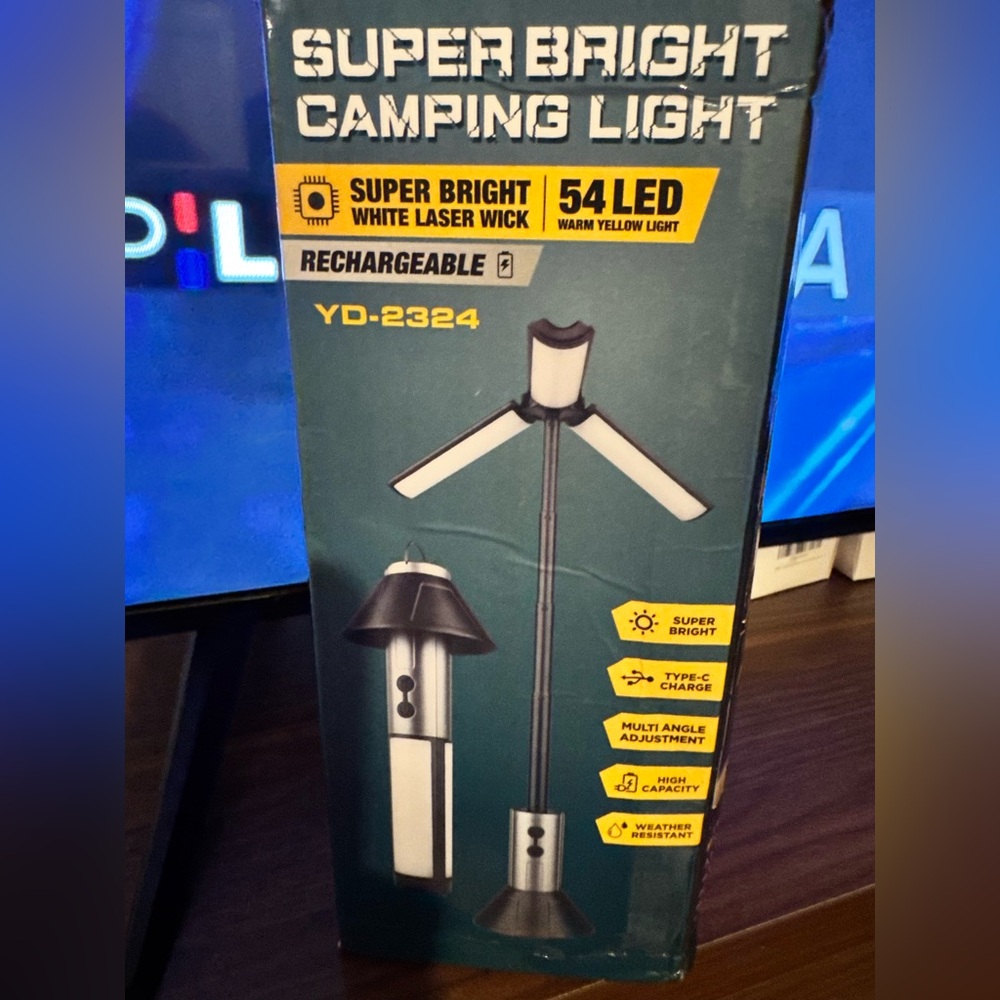 Rechargeable LED Camping Light